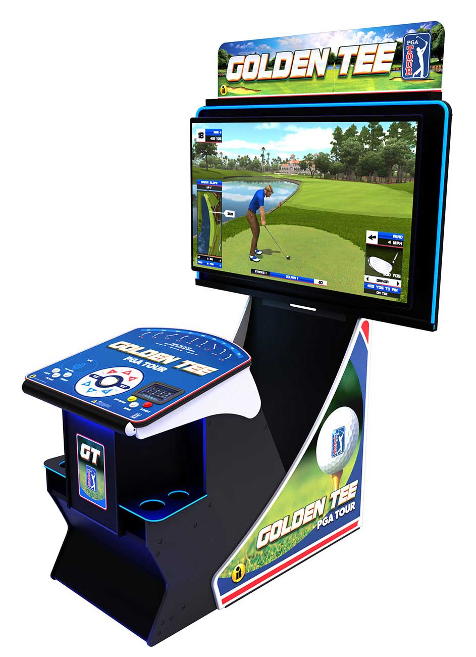 Incredible Technologies Golden Tee PGA TOUR Clubhouse Deluxe Edition