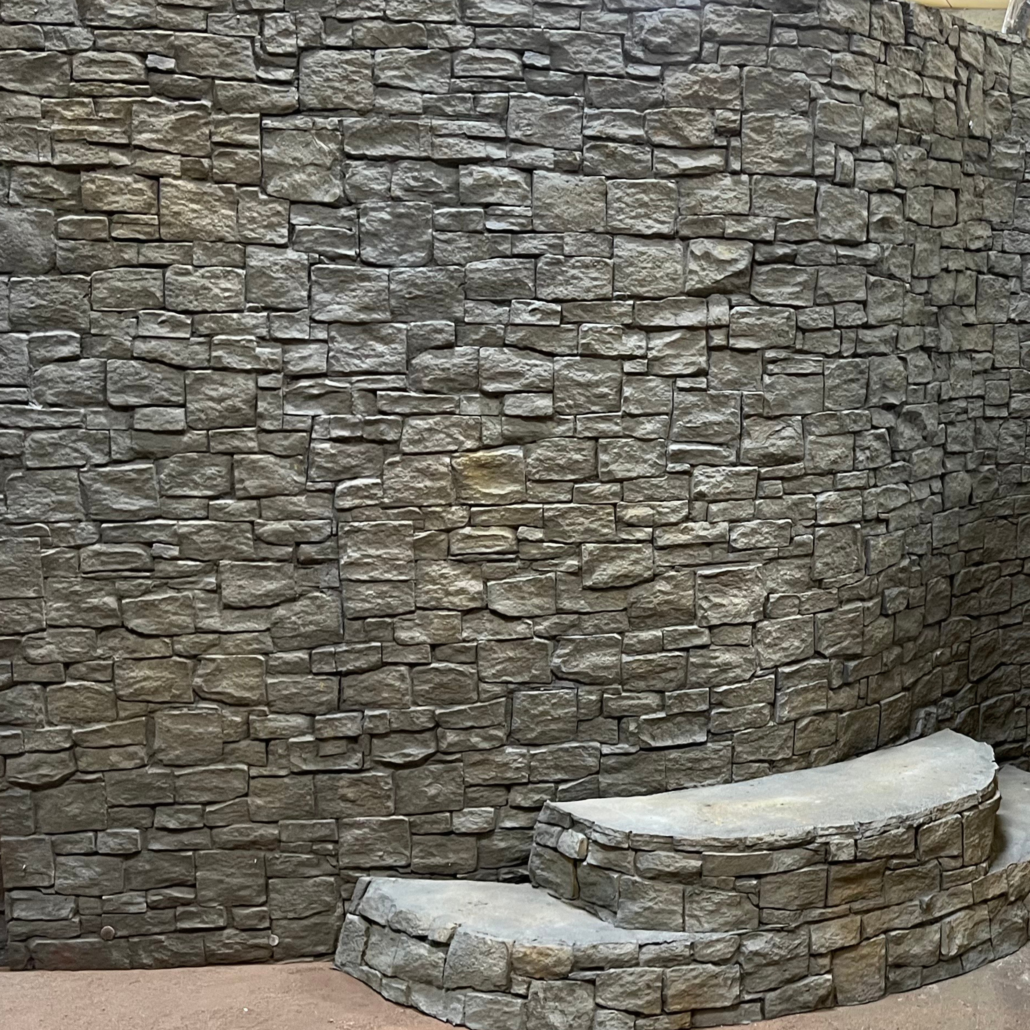 Universal Rocks Cobblestone Rock Wall Panel 16' x 9' - COBBLESTONE-PANEL-LG