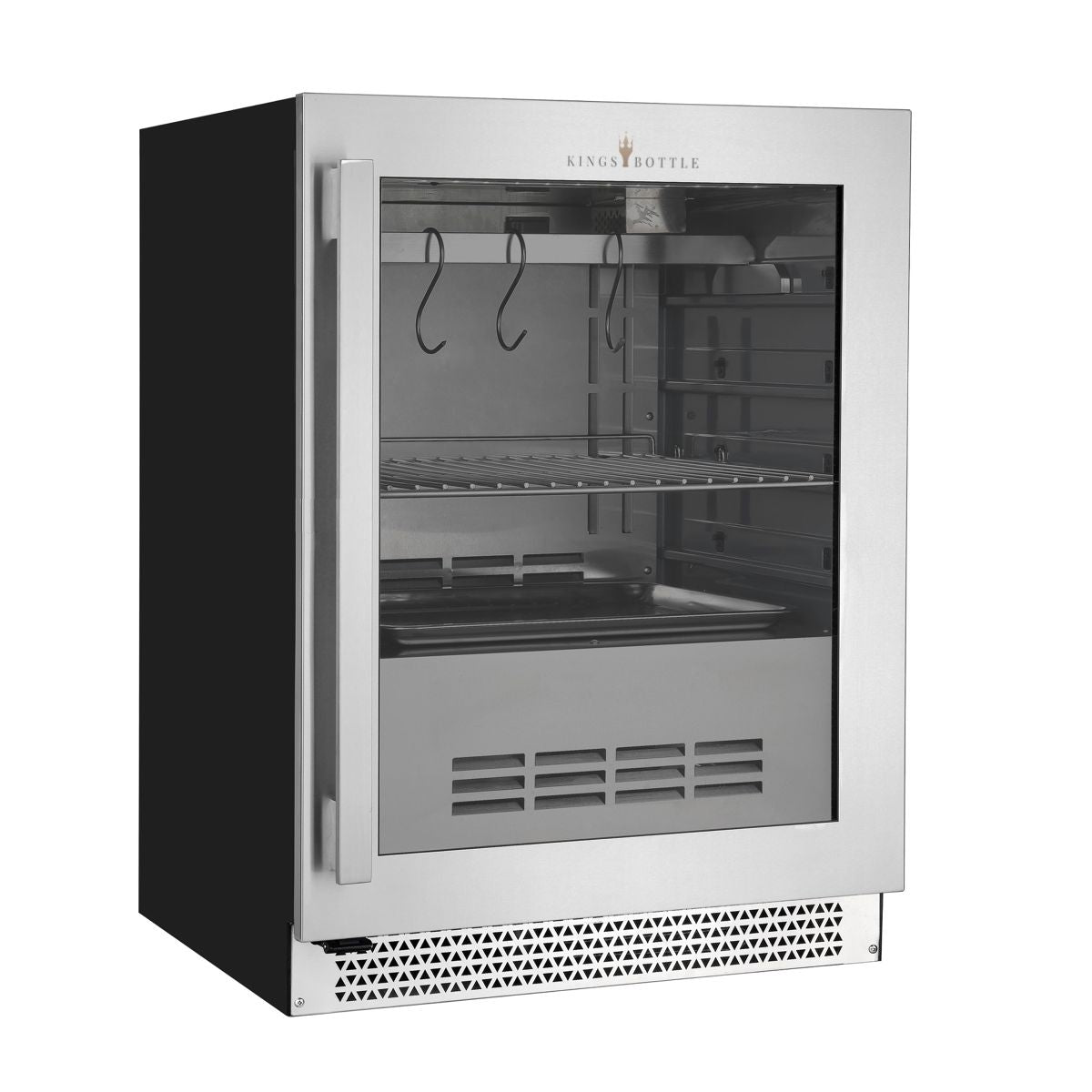 KingsBottle 24 Inch Glass Door Under Counter Steak Ager Fridge ( KBU50SA)