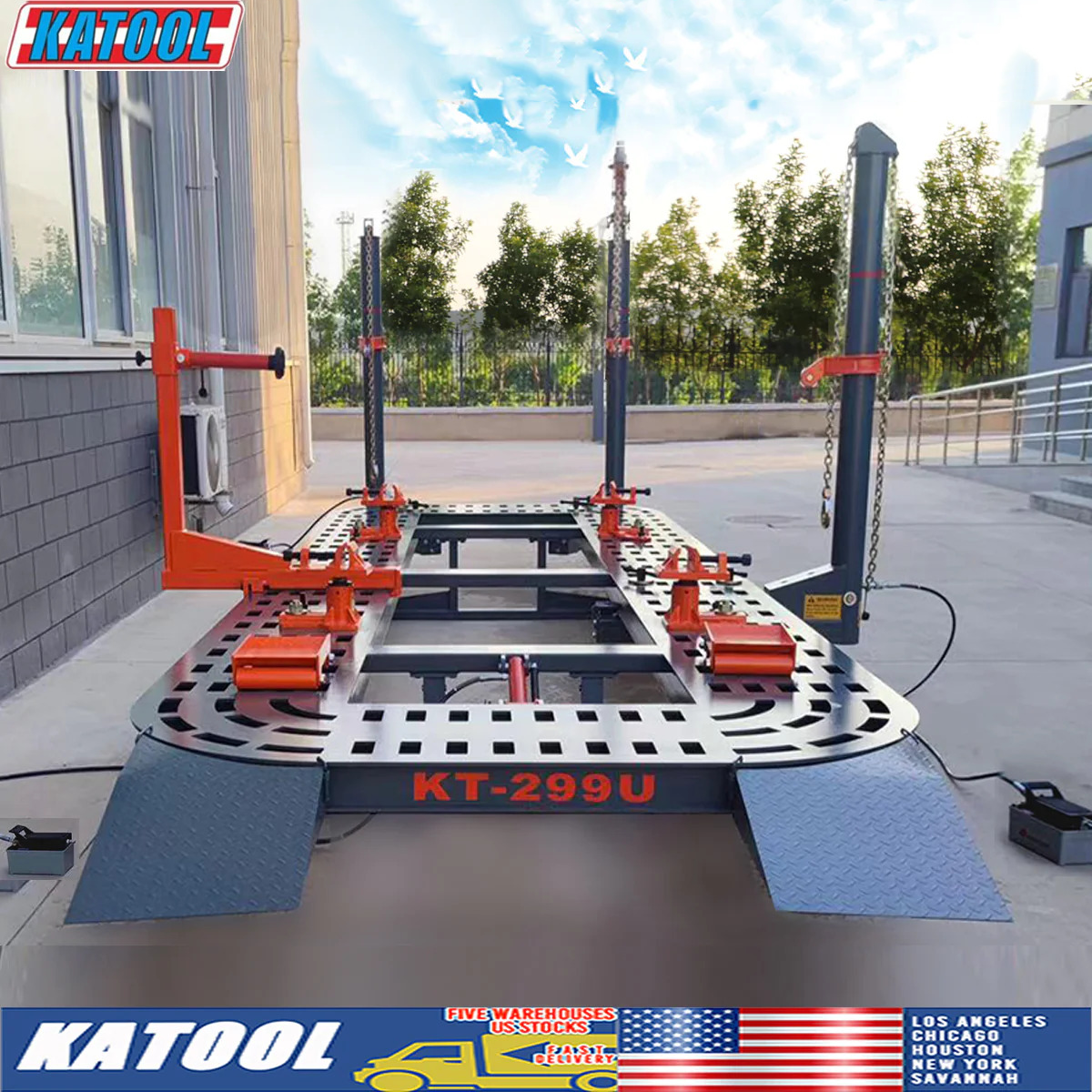 KATOOL AUTO BODY FRAME MACHINE --- KT-299U
