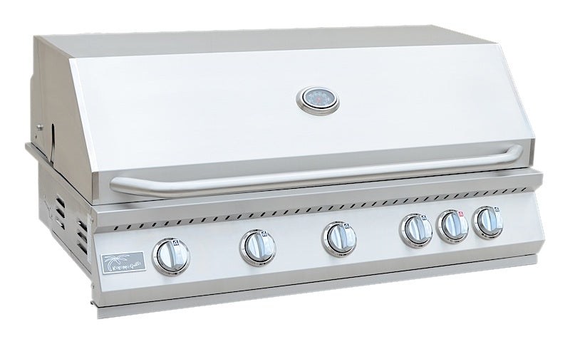 KoKoMo 40” Built in Gas Grill (5 Burner/Back Burner) - KO-BAK5BG