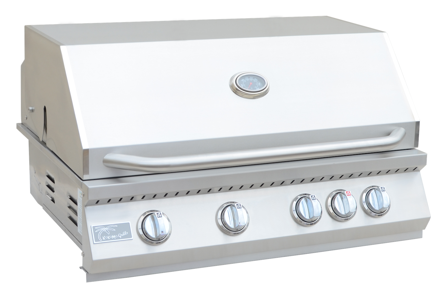 KoKoMo 32” Built in Gas Grill (4 Burner/Back Burner) - KO-BAK4BG
