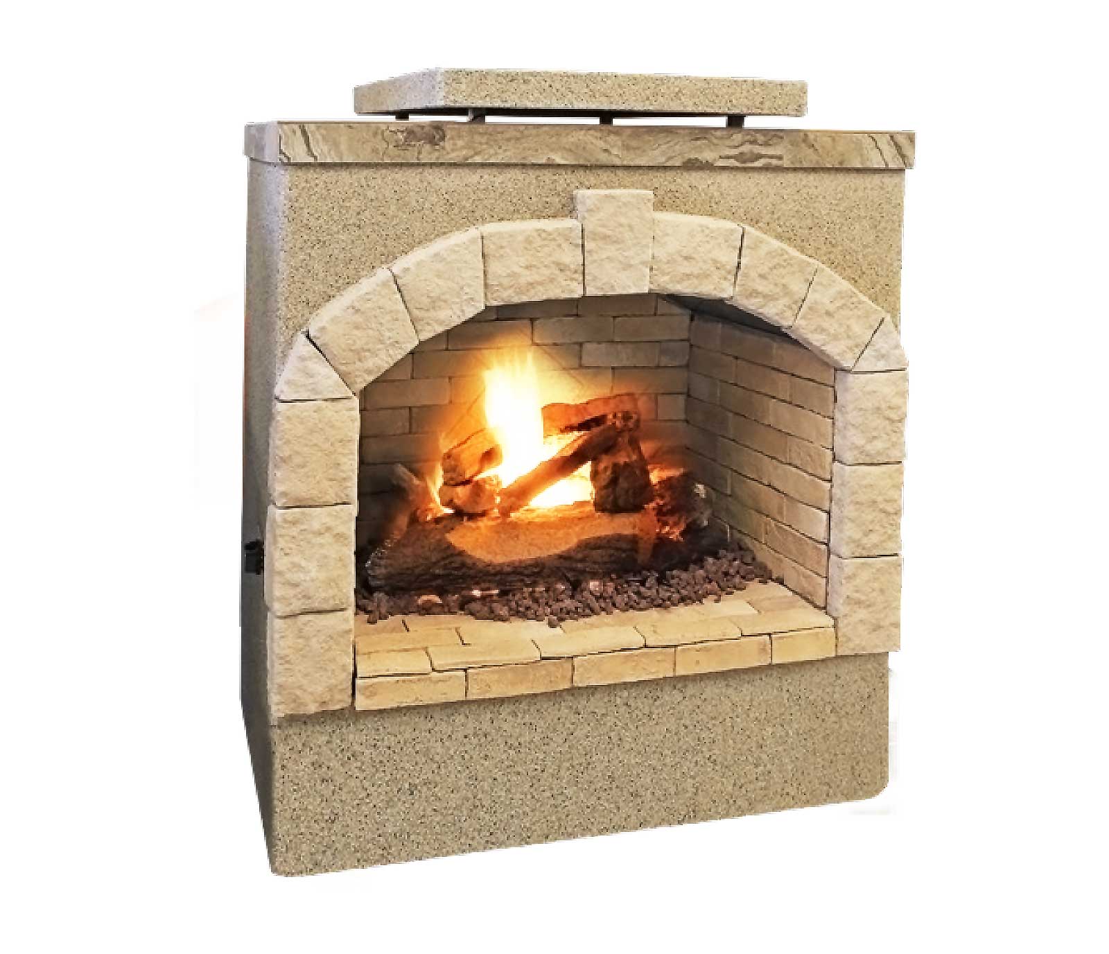 Cal Flame 48-Inch Outdoor Fireplace FRP906-1