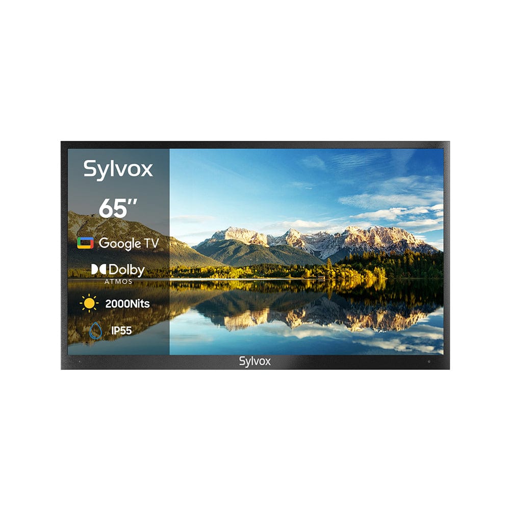 Sylvox 65" 2000Nit Google Outdoor TV - Pool Pro 2.0 Series(OT65A2KHGF)