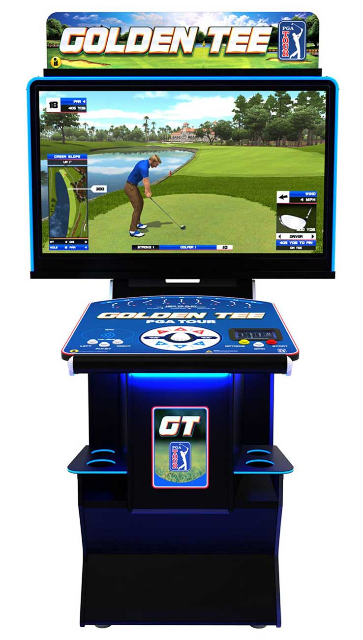 Incredible Technologies Golden Tee PGA TOUR Clubhouse Deluxe Edition