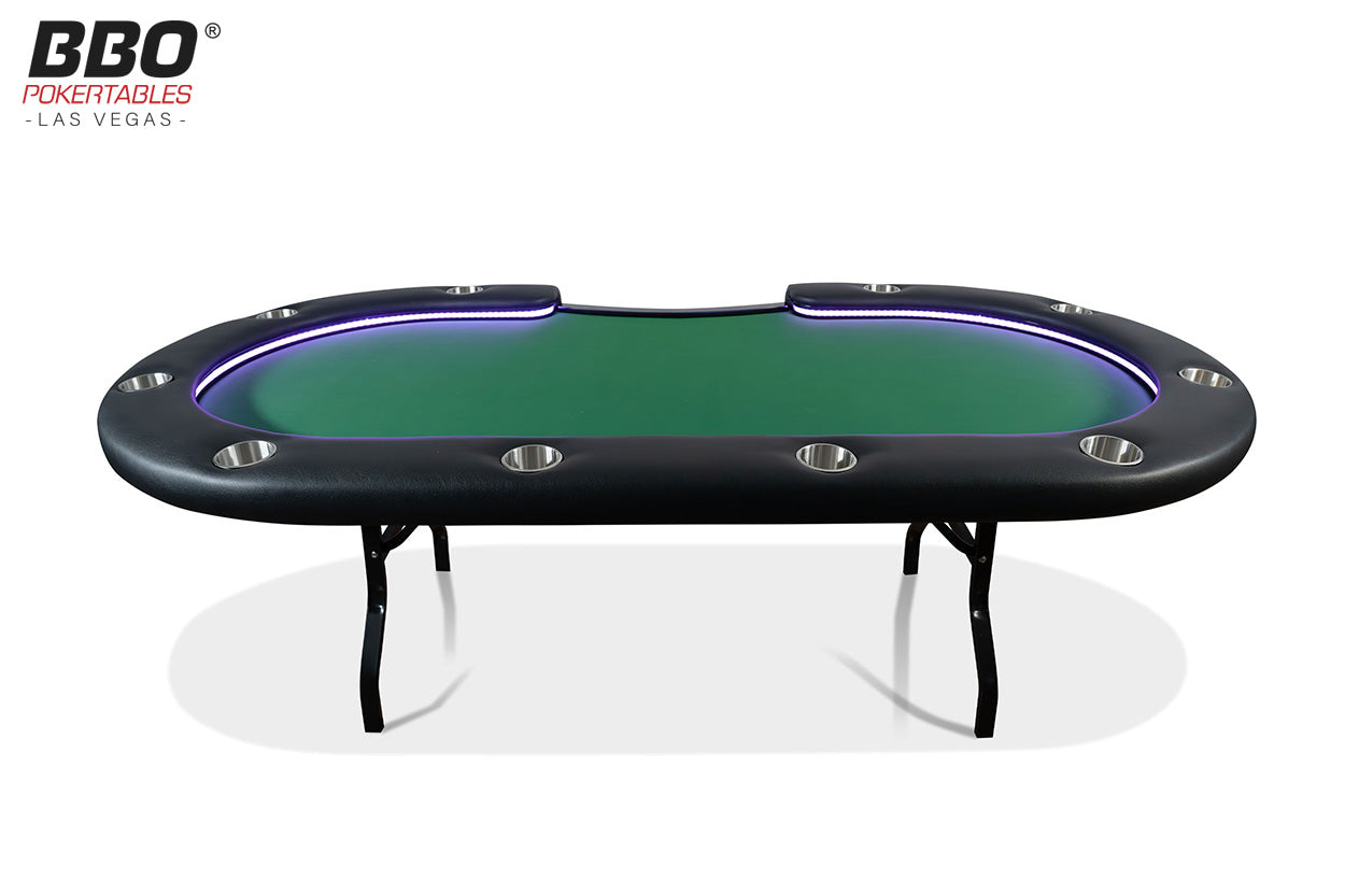 BBO Poker Table Aces Pro Alpha LED Poker Table (2BBO-APA)
