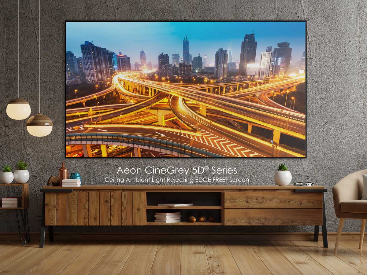 Elite Screens Aeon CineGrey 5D Series
