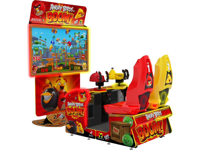 Raw Thrills Angry Birds Boom! Arcade Game