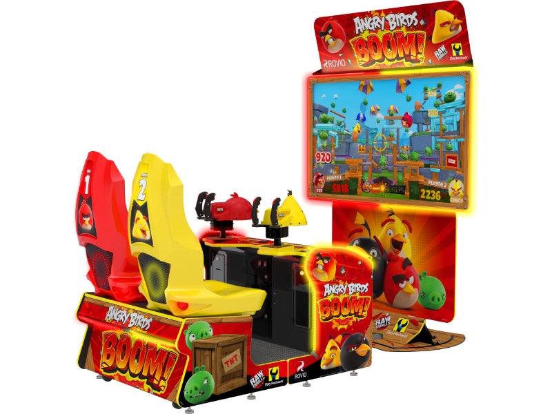 Raw Thrills Angry Birds Boom! Arcade Game