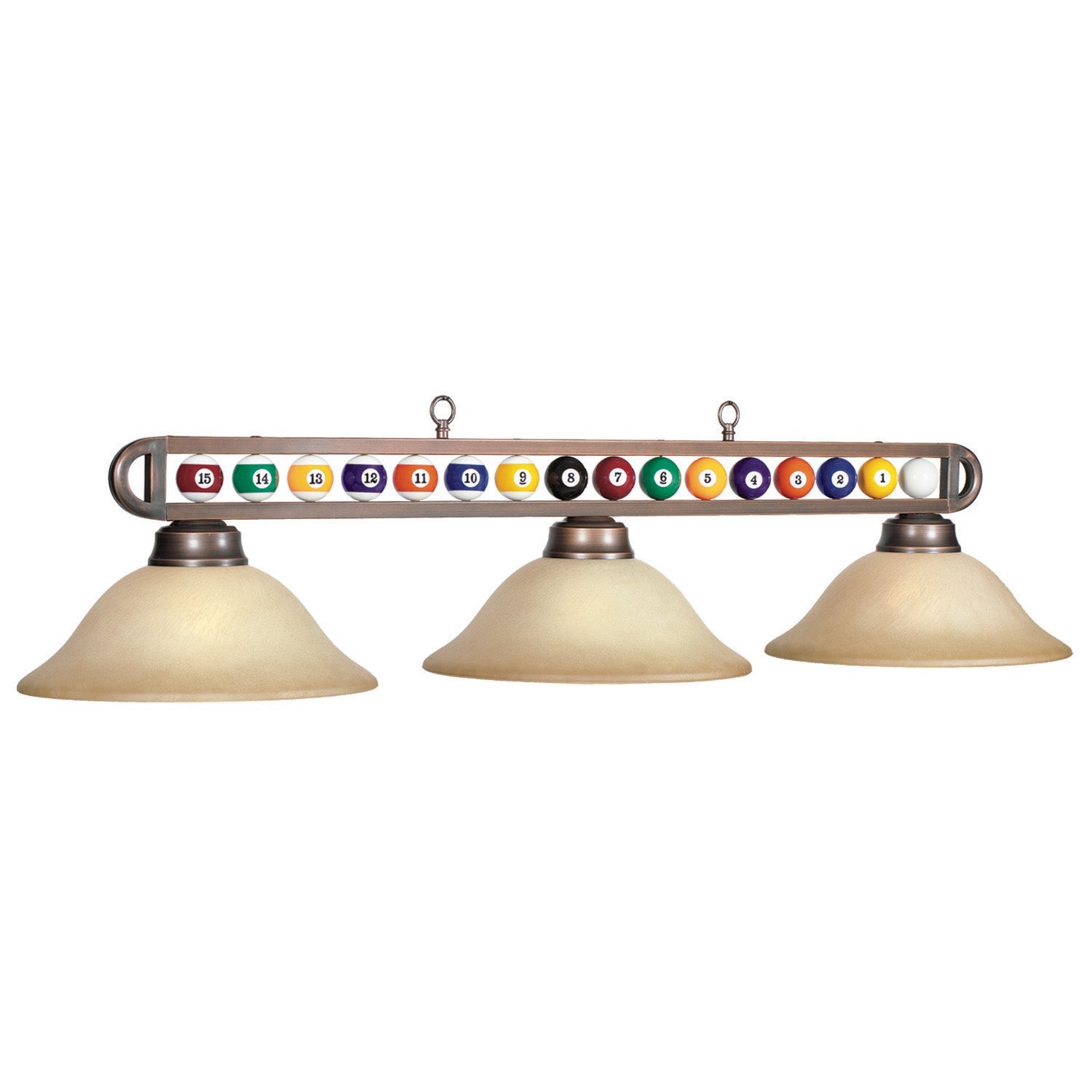 Ram Game Room - Billiard Balls Fixture (BB-55 BZ)
