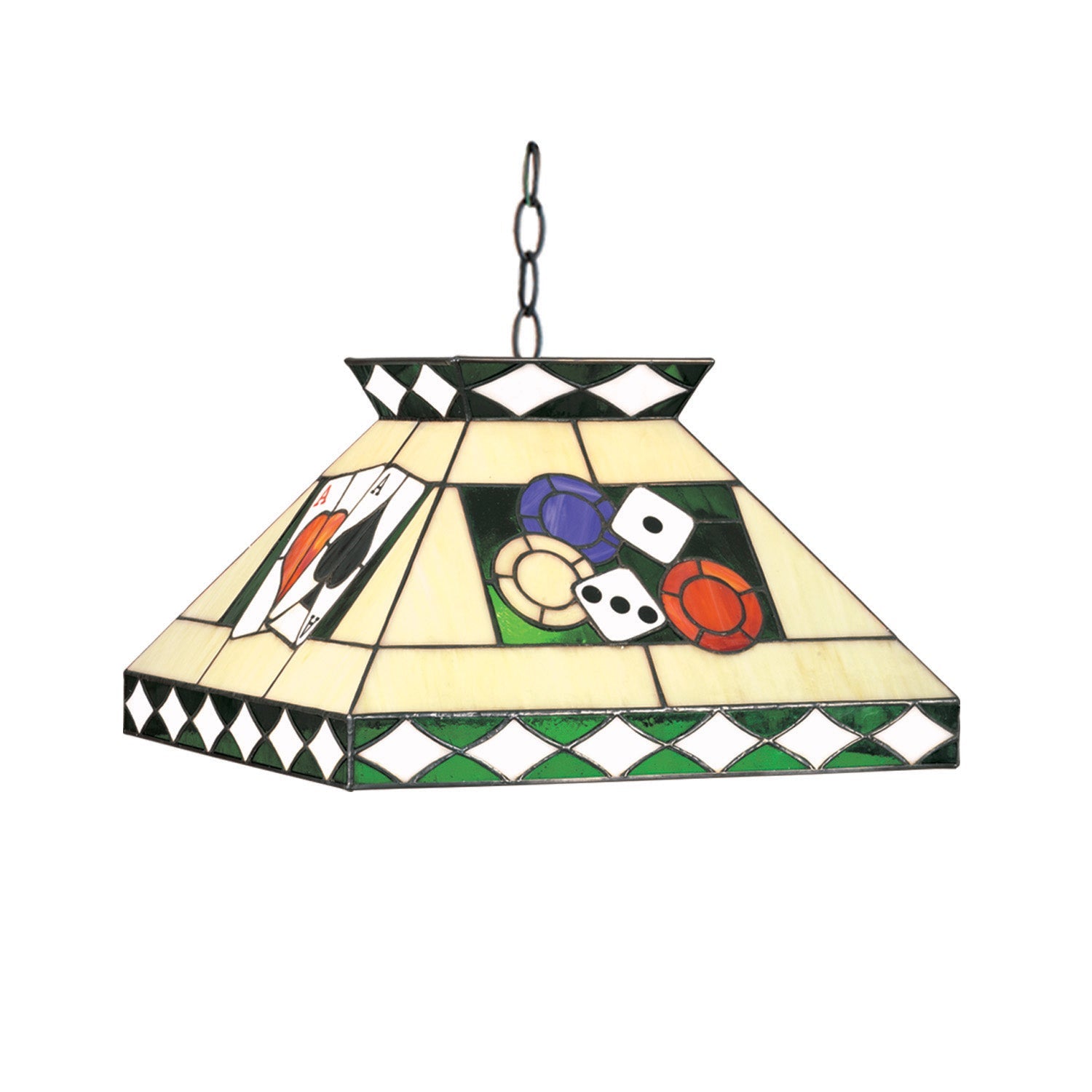 Ram Game Room - Poker Table Pendant Light (CF18 POKER)