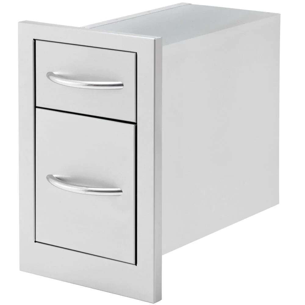 Cal Flame 2-Drawer Deep Drawer Storage