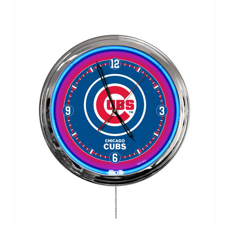 Holland Bar Stool Official Logo Multi Color LED Clock