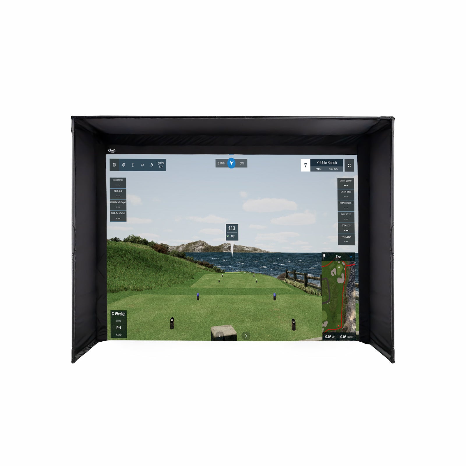 Carl’s Place DIY Golf Enclosure Kit with Impact Screen