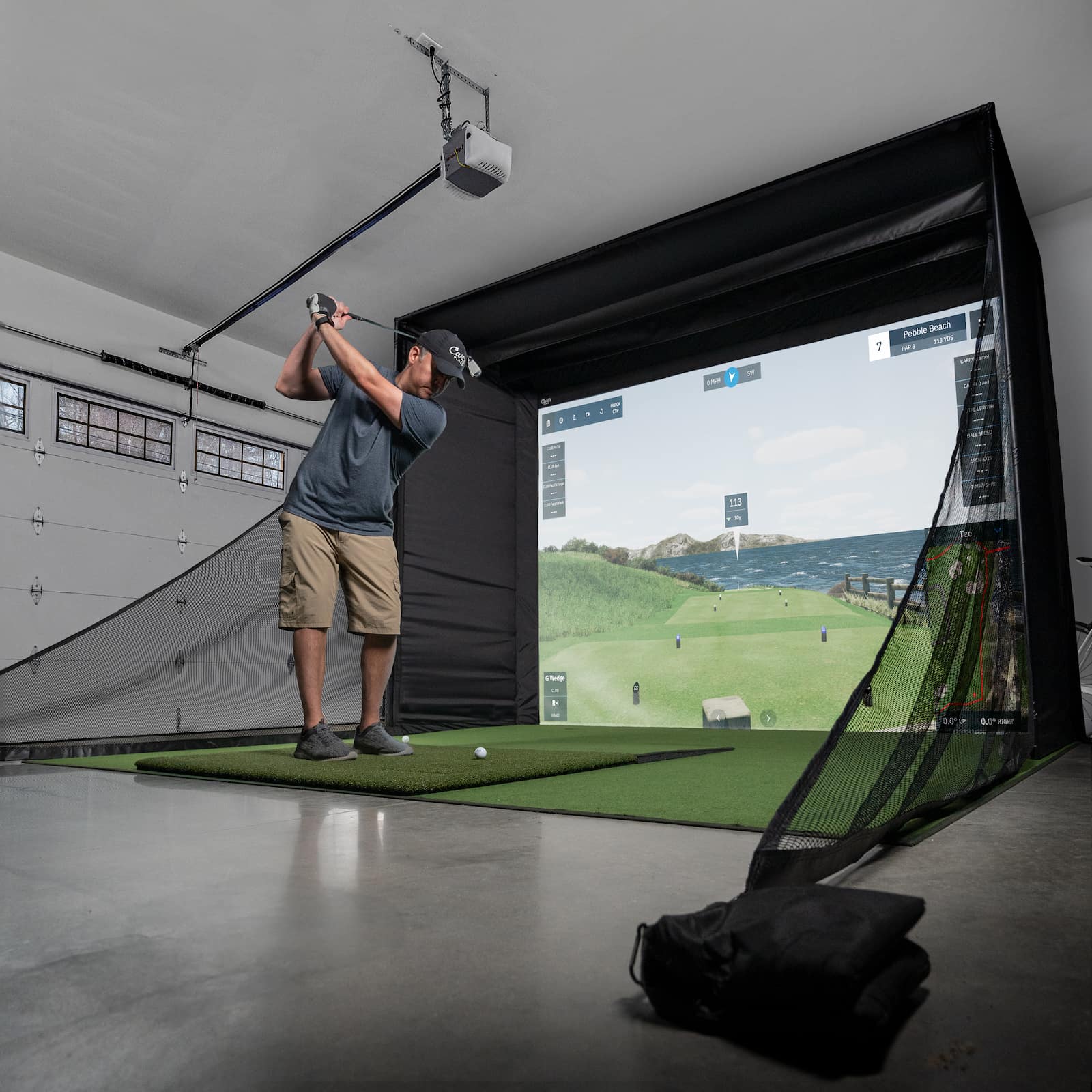 Carl’s Place DIY Golf Enclosure Kit with Impact Screen