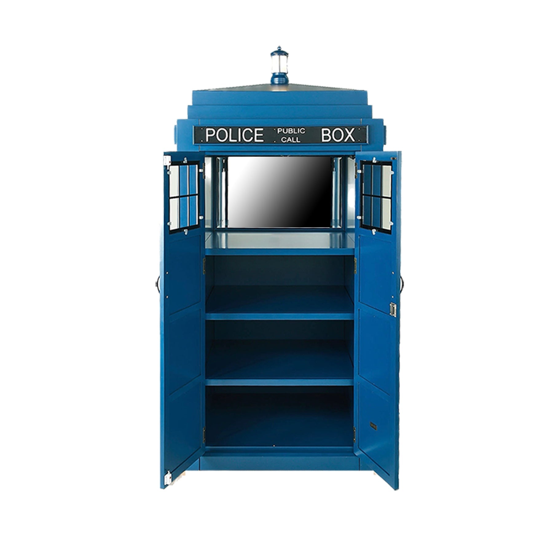 Ram Game Room The BARDIS - English Police Booth Bar Cabinet (PBBRCB)
