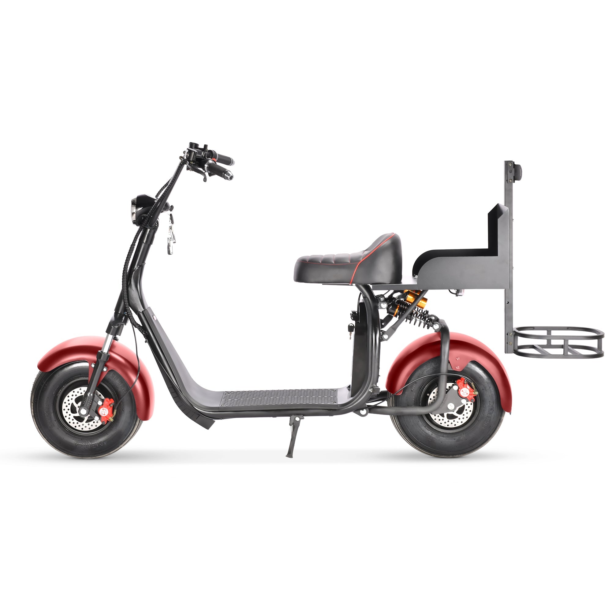 SoverSky X7 Fat Tire Two Wheel Golf Scooter
