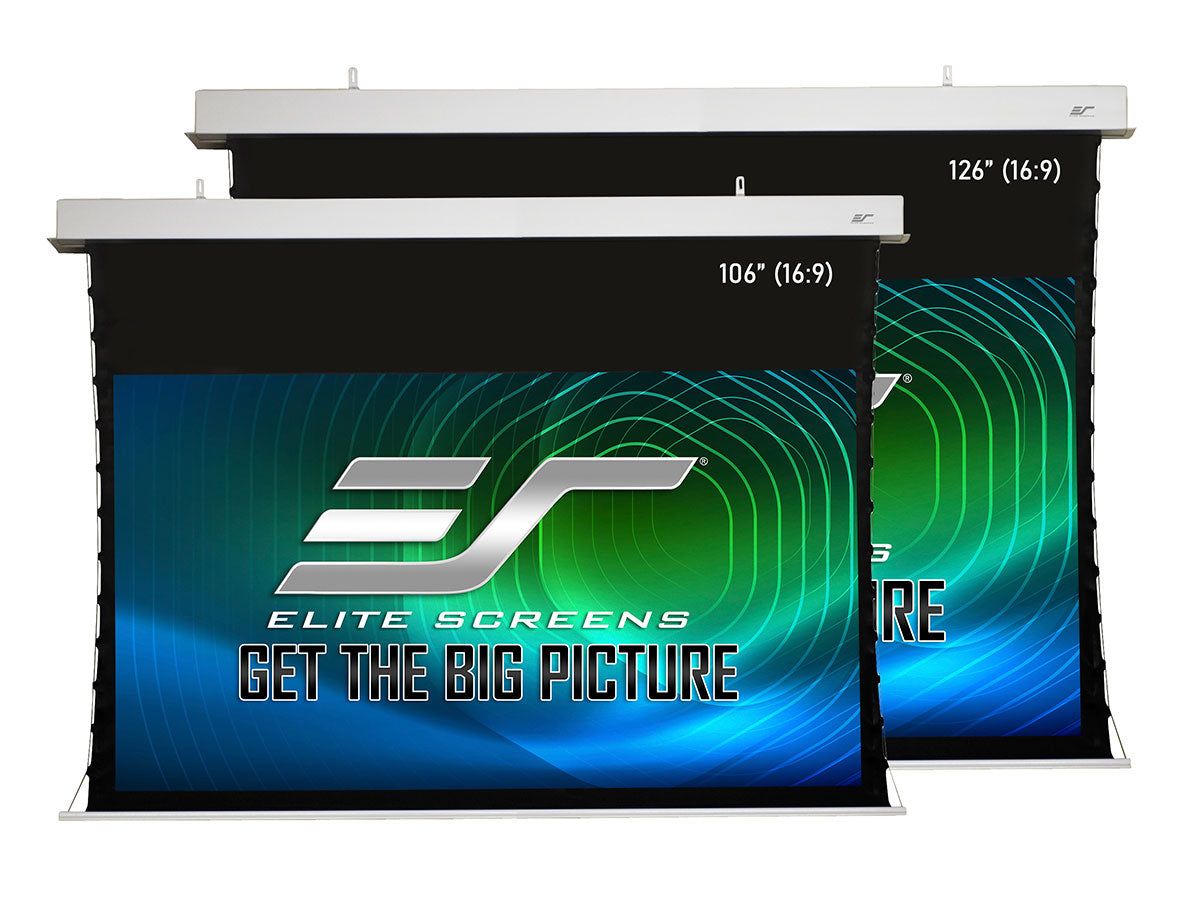 Elite Screens Evanesce Tab-Tension B Cinegrey 5D