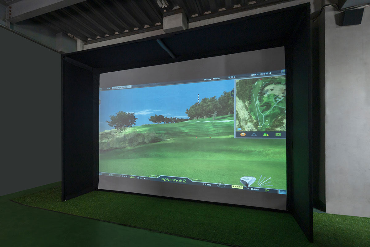 Elite Screens GolfSim Bay Series