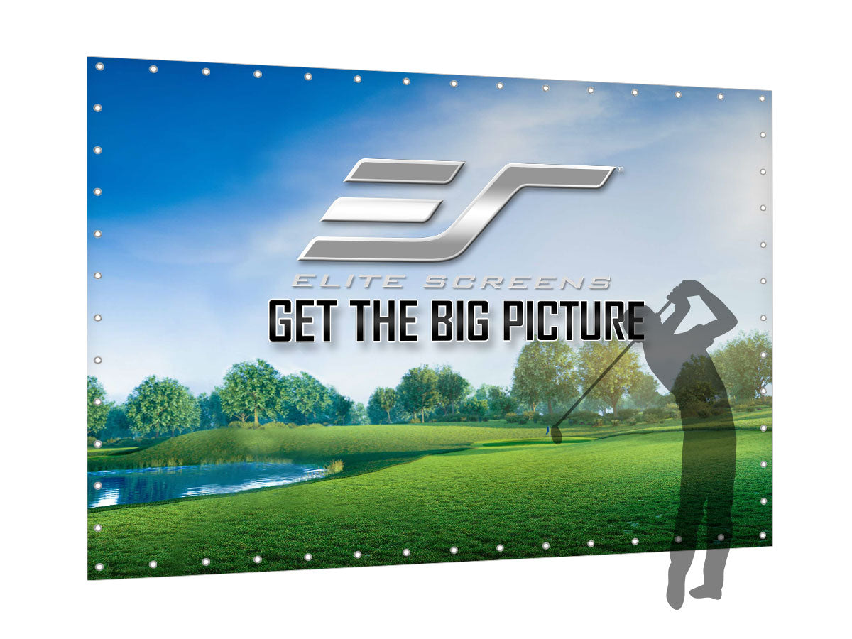 Elite Screens GolfSim DIY Screen Series