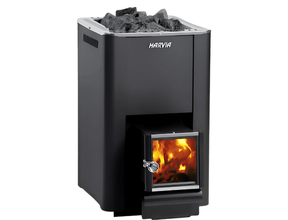 Harvia WKPR20SLM PRO 20 Wood Burning Heater | External Feed