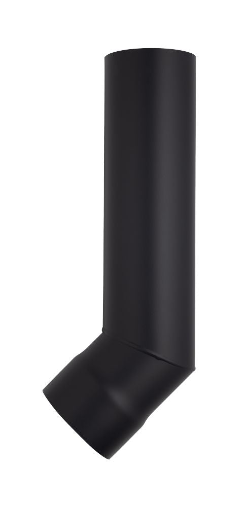 Harvia WZ45M Angled Smoke Pipe | 45 Degrees | Black