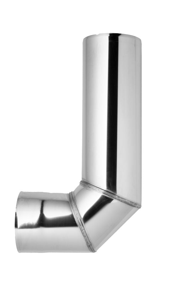 Harvia WZ90ST Angled Smoke Pipe | 90 Degrees| Stainless Steel