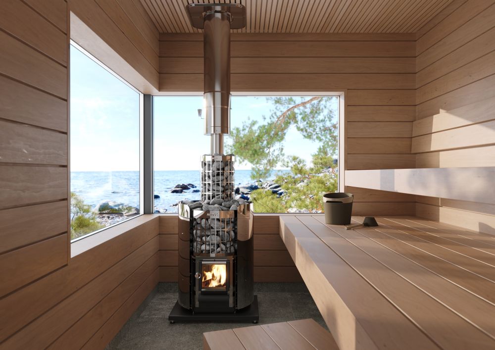 Harvia WHP270SP Smoke Damper | Stainless Steel