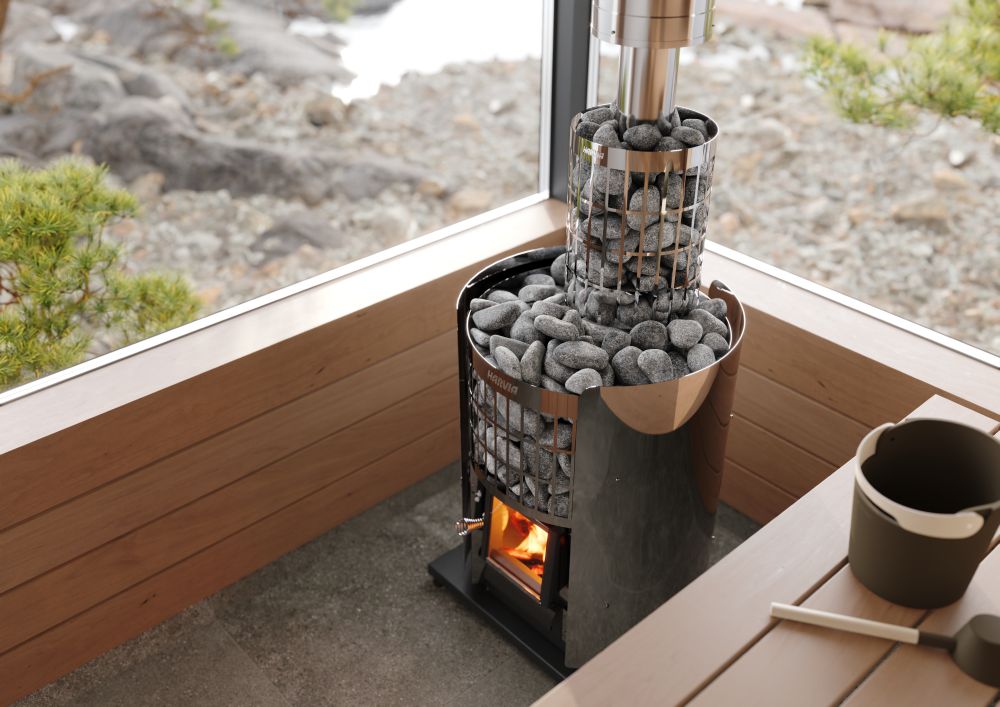 Harvia R-995 Sauna Stones Rounded | 20 kg | 10-15 cm