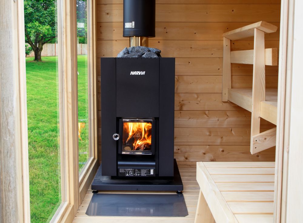 Harvia WKLI18CPTM Linear 18 Compact | Black