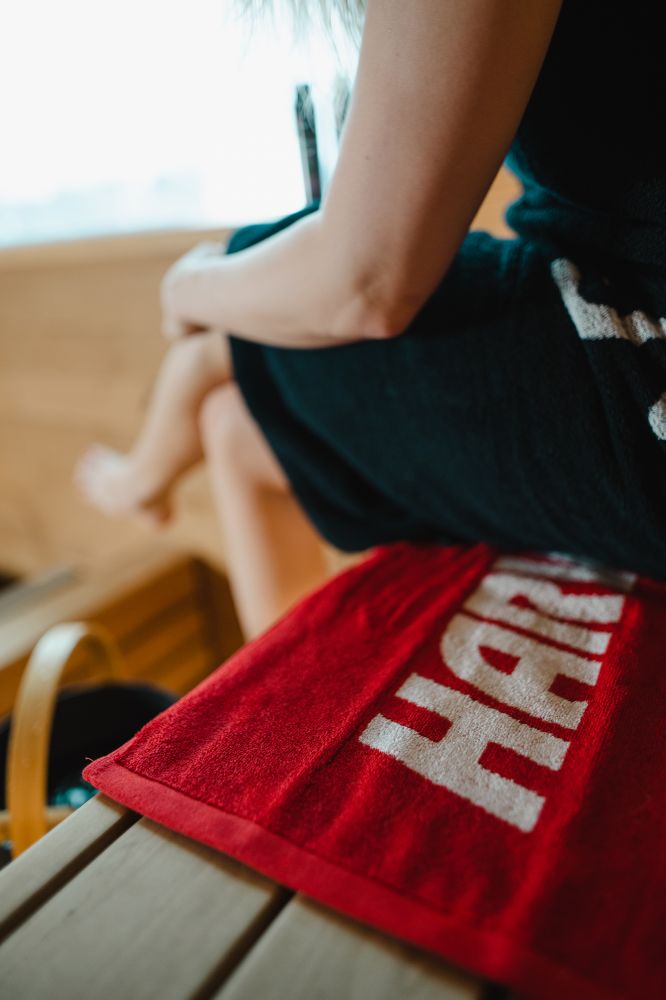 Harvia SAC80401 Towel HARVIA 70 x 140cm Red