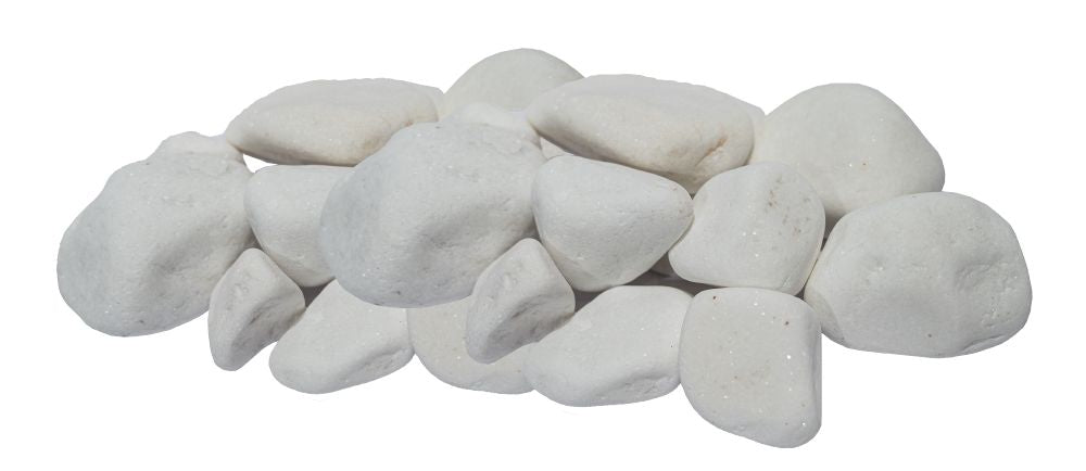 Harvia AC4000 White Decorative Sauna Stones | 5-10cm | 10kg per Box