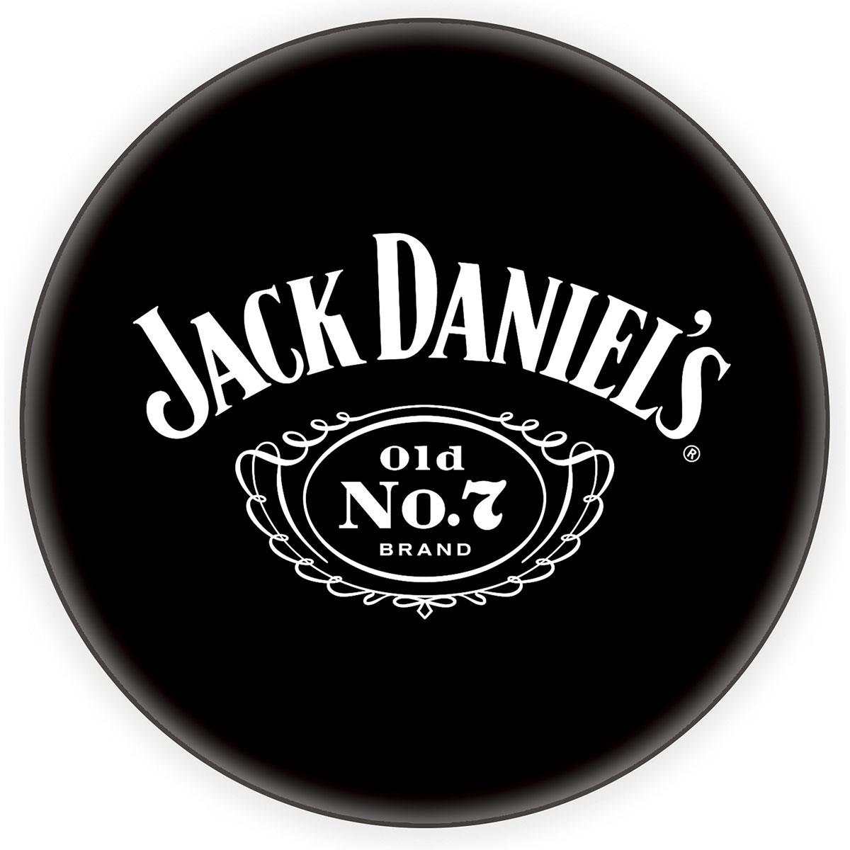 Jack Daniel's Bar Stool w/ Backrest (JD-32200)