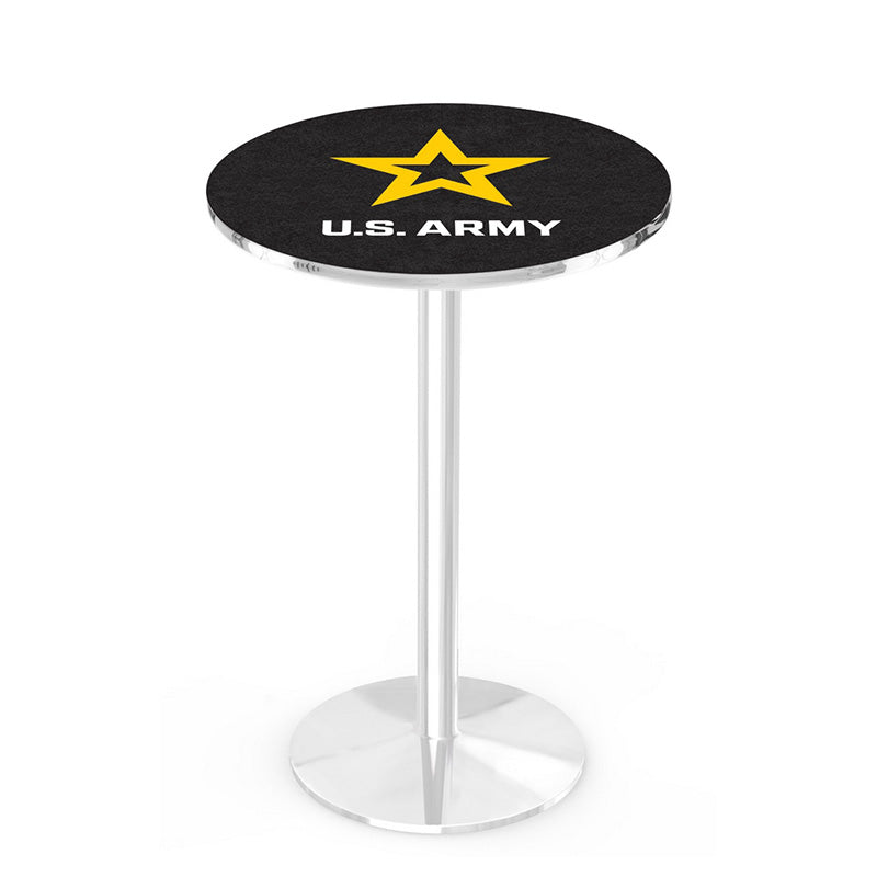 Holland Bar Stool L214 Logo Round Base Table