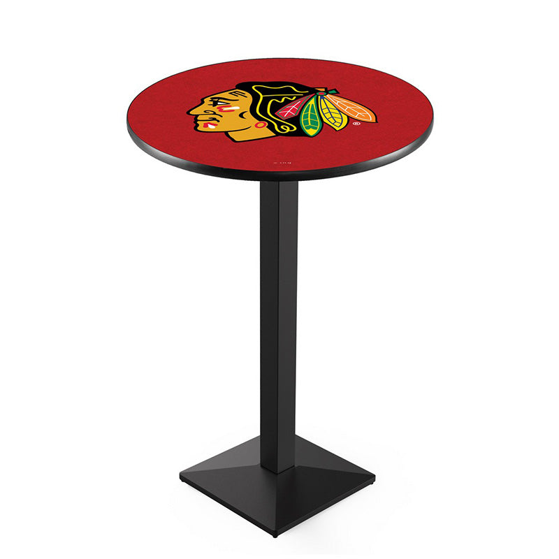 Holland Bar Stool L217 Logo Square Base Table