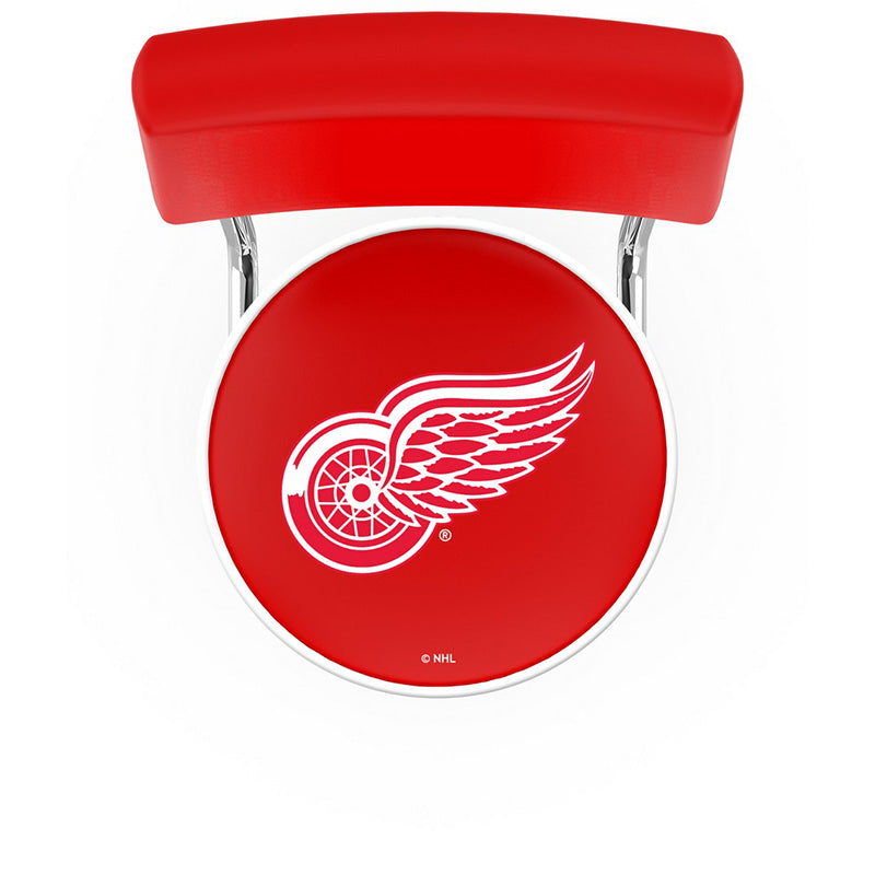 Holland Bar Stool L7C4 Logo Retro Double Ring Chrome Swivel Stool