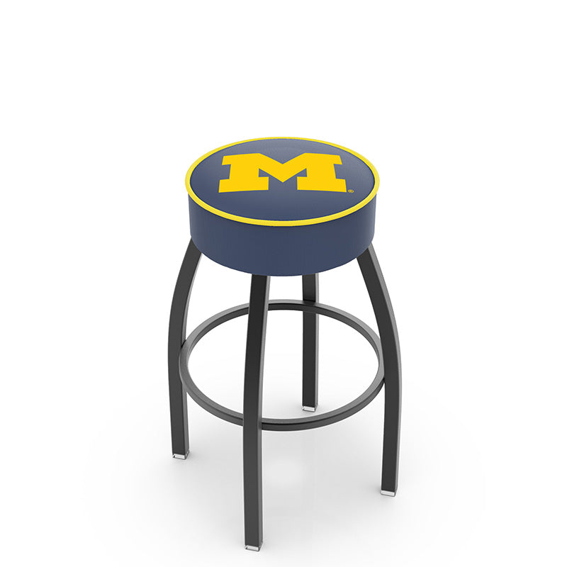 Holland Bar Stool L8B1 Logo Backless Swivel Bar Stool