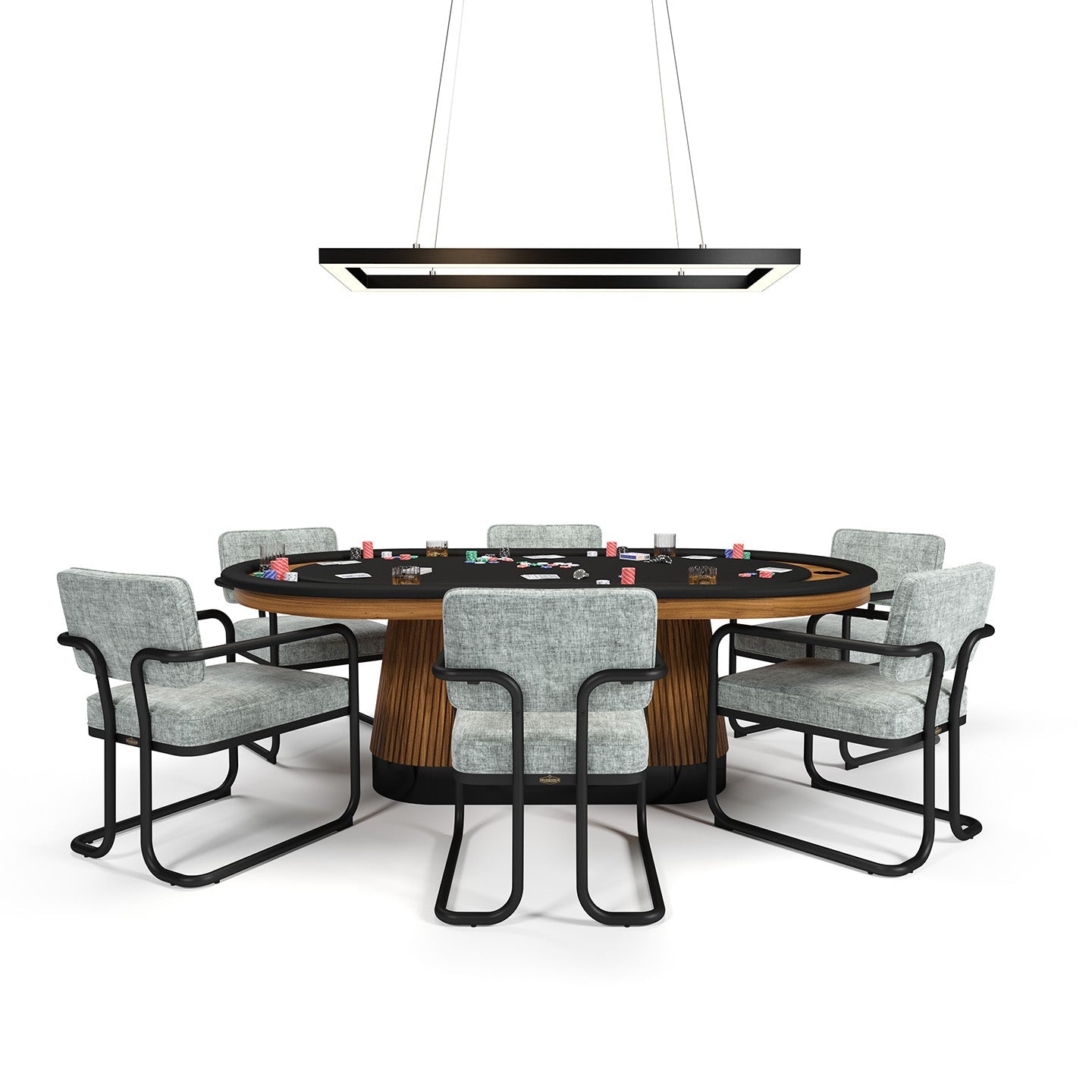 Ram Game Room - 47" LED Rectangular Game Table Light Fixture (LEDGM-48)