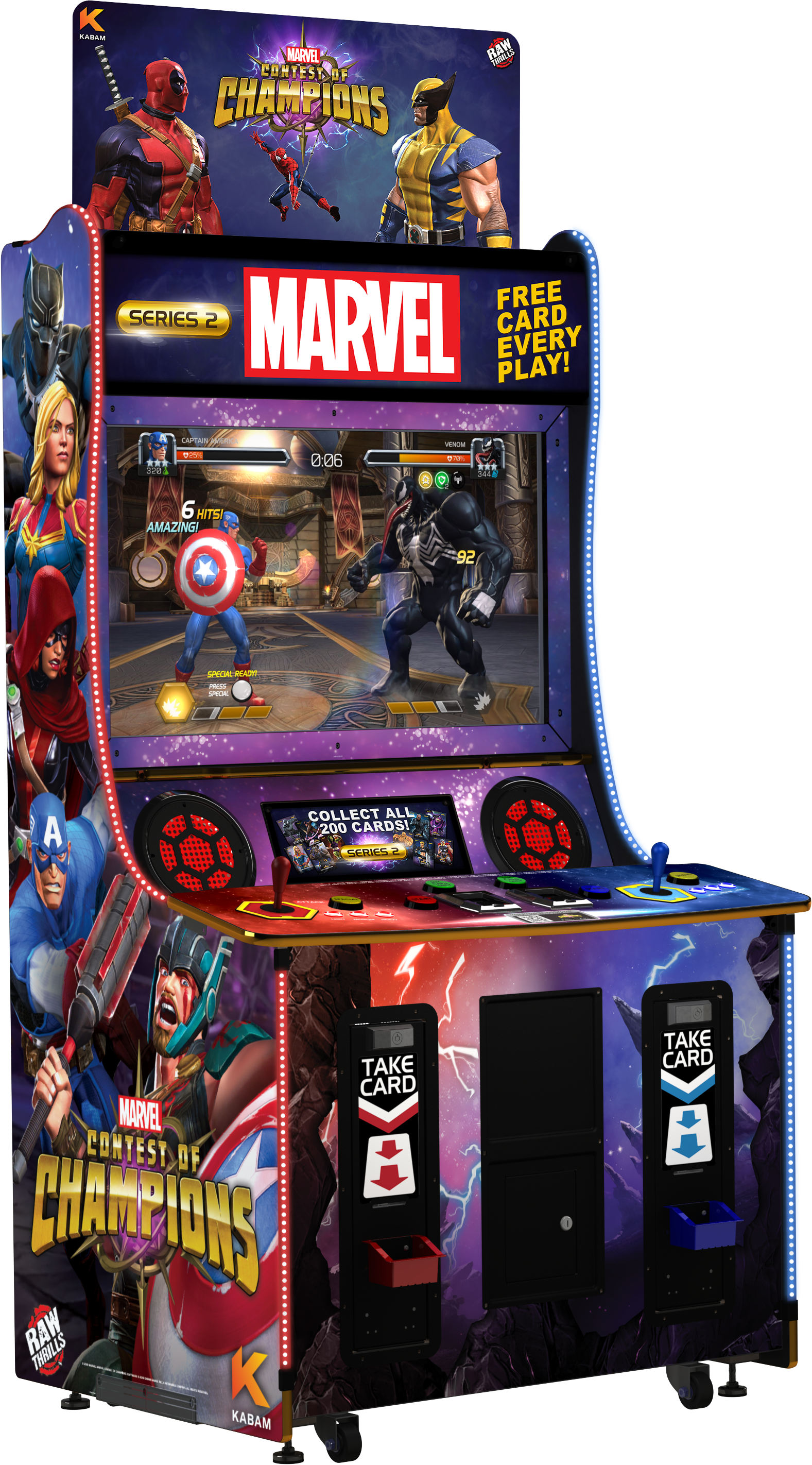 Raw Thrills Marvel: Contest of Champions Arcade Game