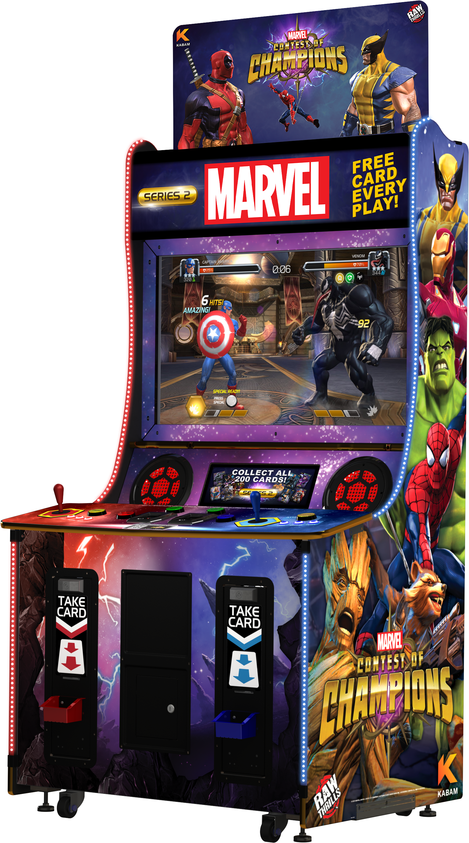 Raw Thrills Marvel: Contest of Champions Arcade Game