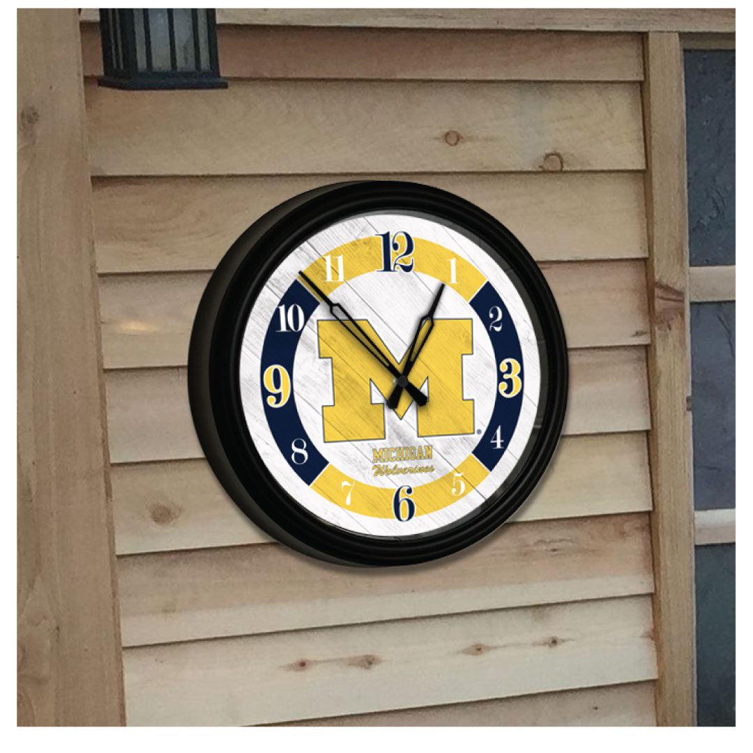 Holland Bar Stool Official Logo Indoor/Outdoor LED Clock