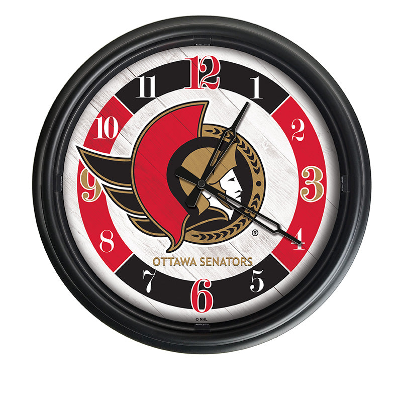 Holland Bar Stool Official Logo Indoor/Outdoor LED Clock