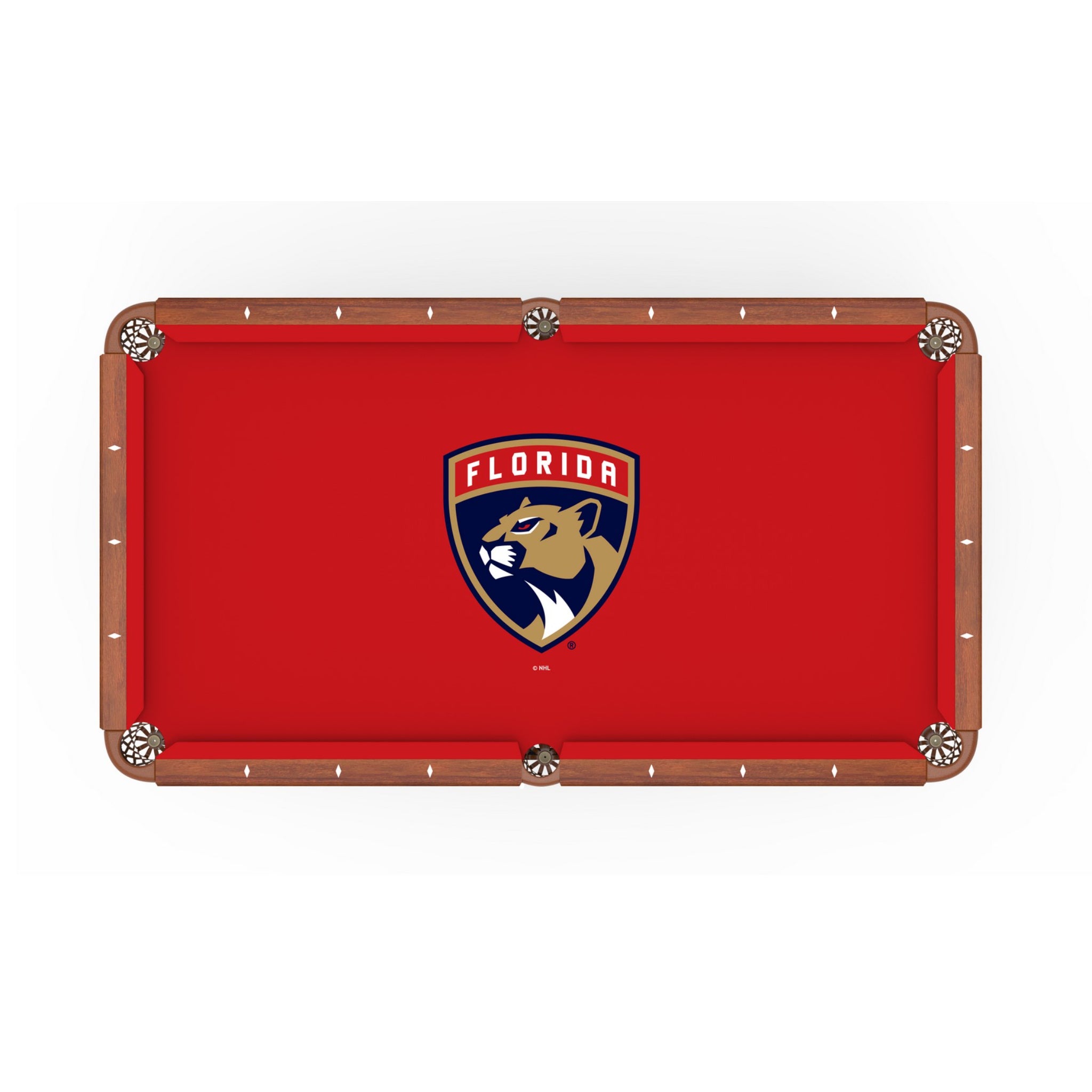 Holland Bar Stool Official Logo Billiard Table - National Hockey League (NHL) Licensed Logos