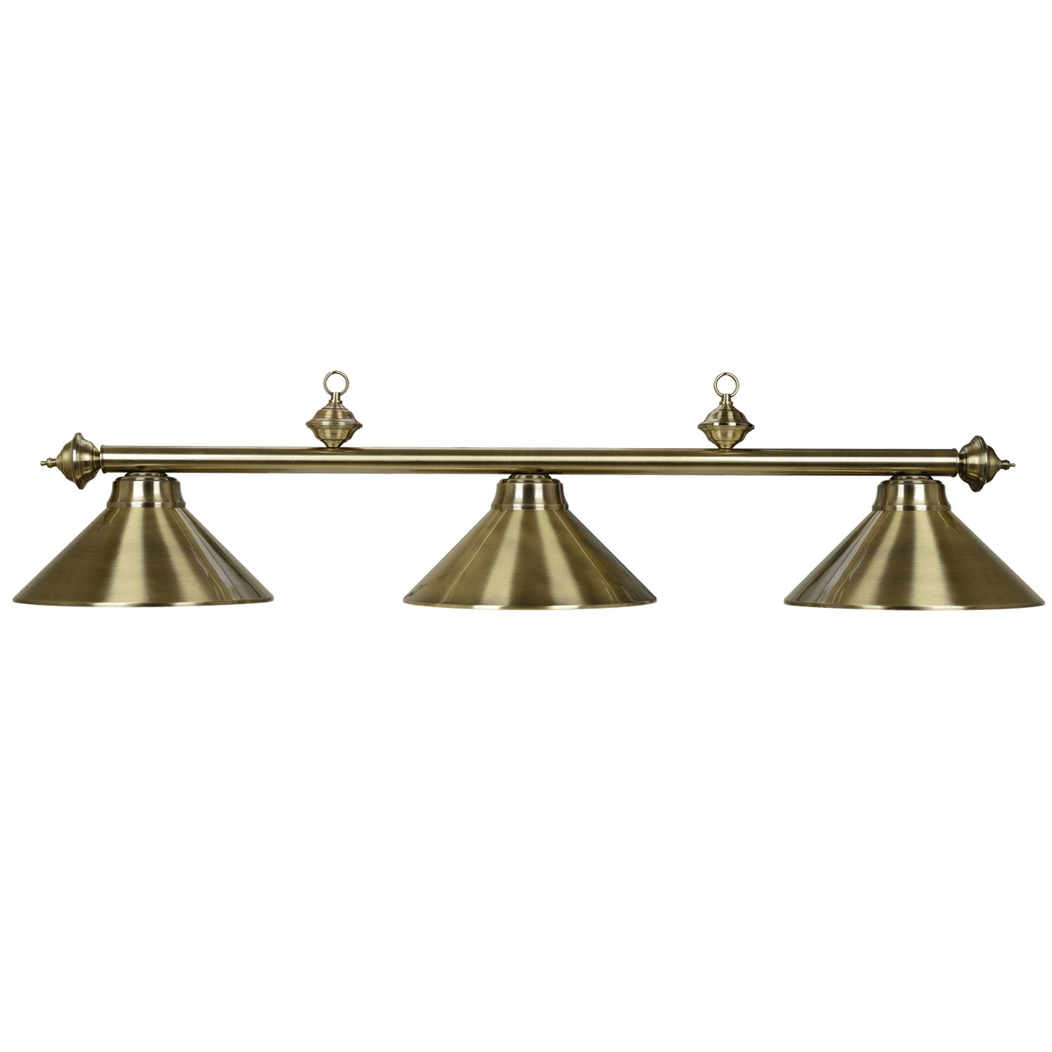 Ram Game Room - 3 Shade Metal Billiard Fixture (PR54)