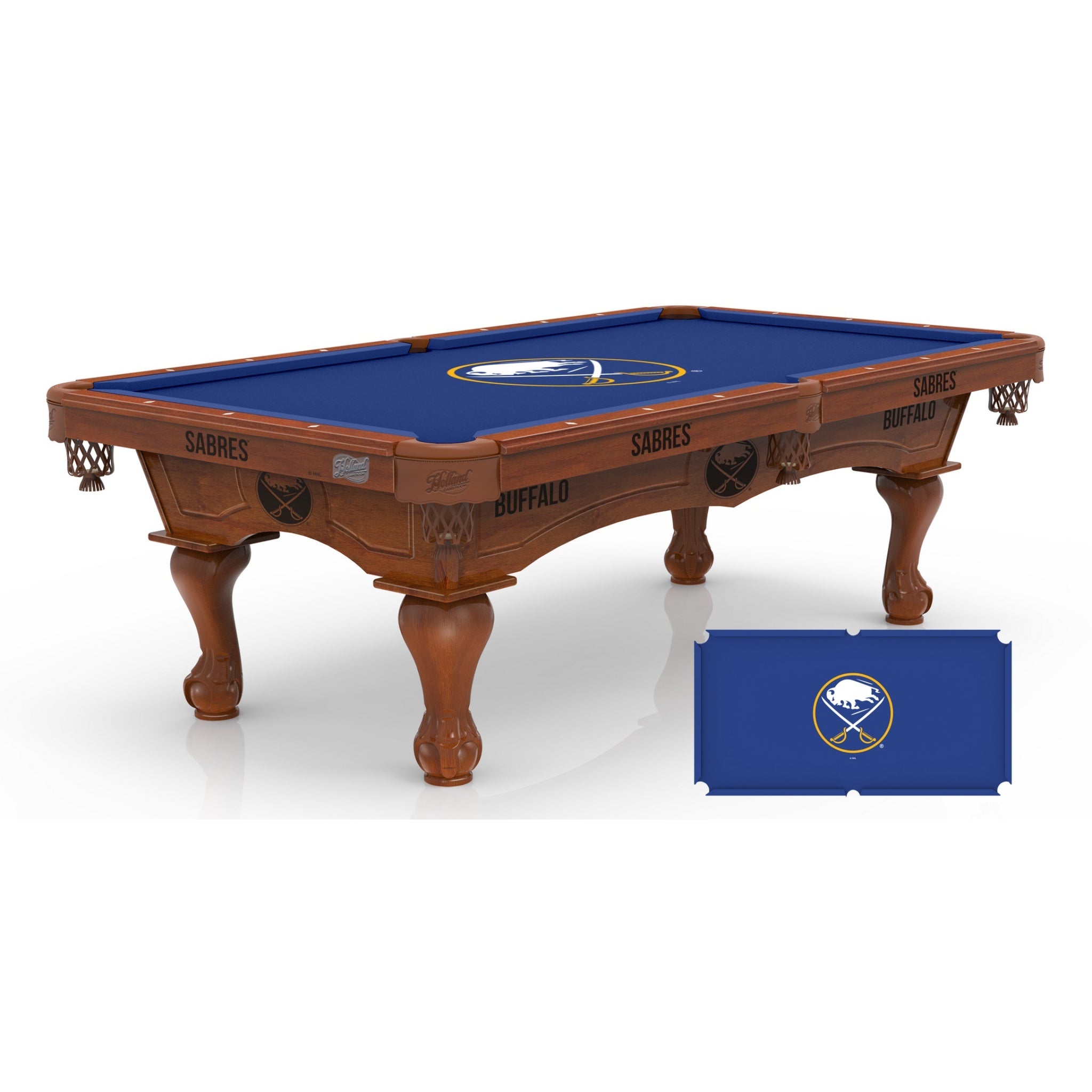 Holland Bar Stool Official Logo Billiard Table - National Hockey League (NHL) Licensed Logos
