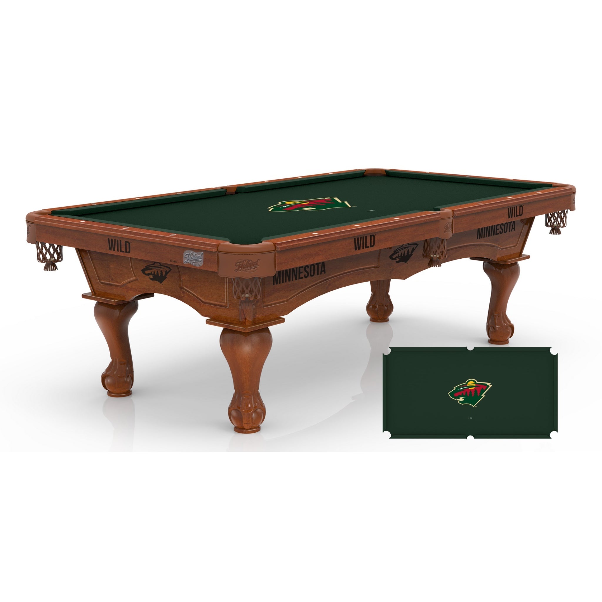 Holland Bar Stool Official Logo Billiard Table - National Hockey League (NHL) Licensed Logos