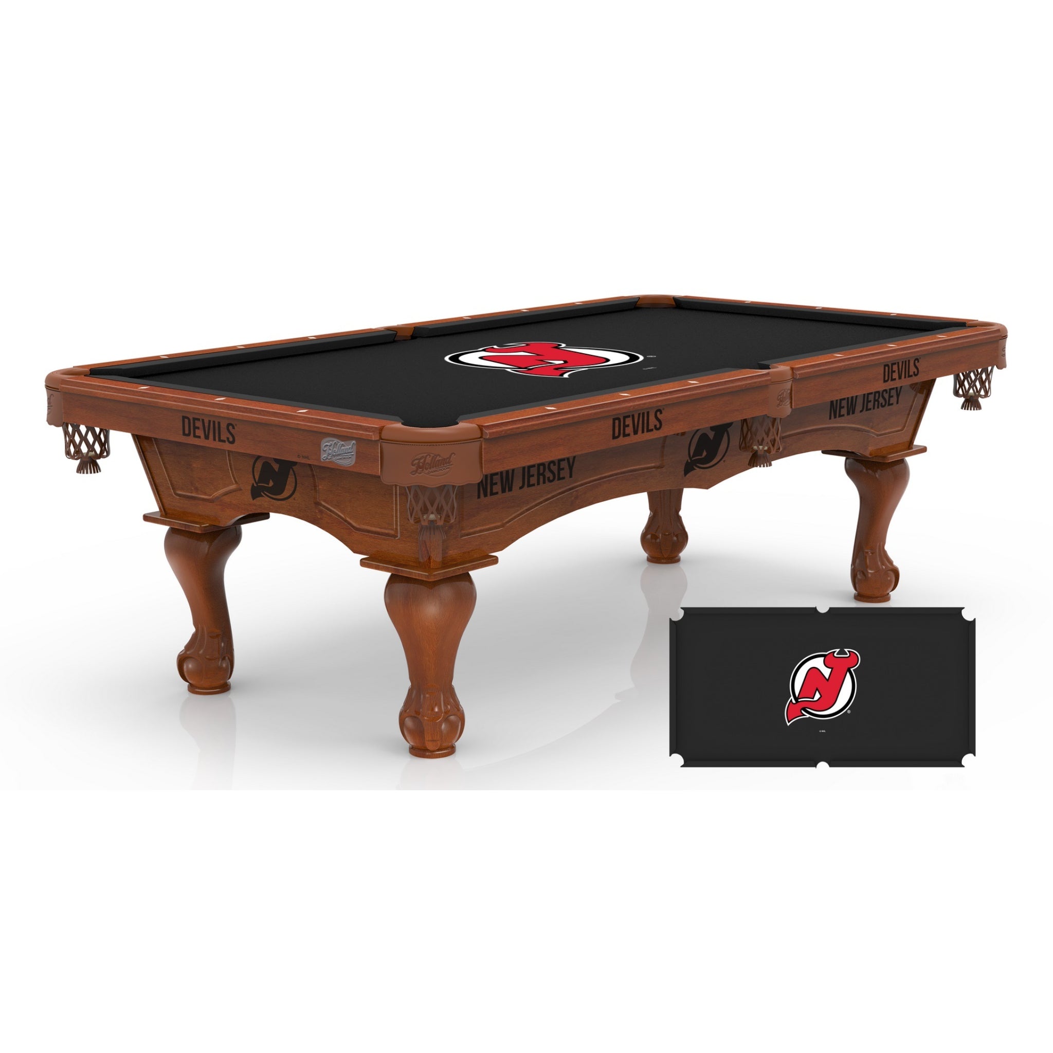 Holland Bar Stool Official Logo Billiard Table - National Hockey League (NHL) Licensed Logos
