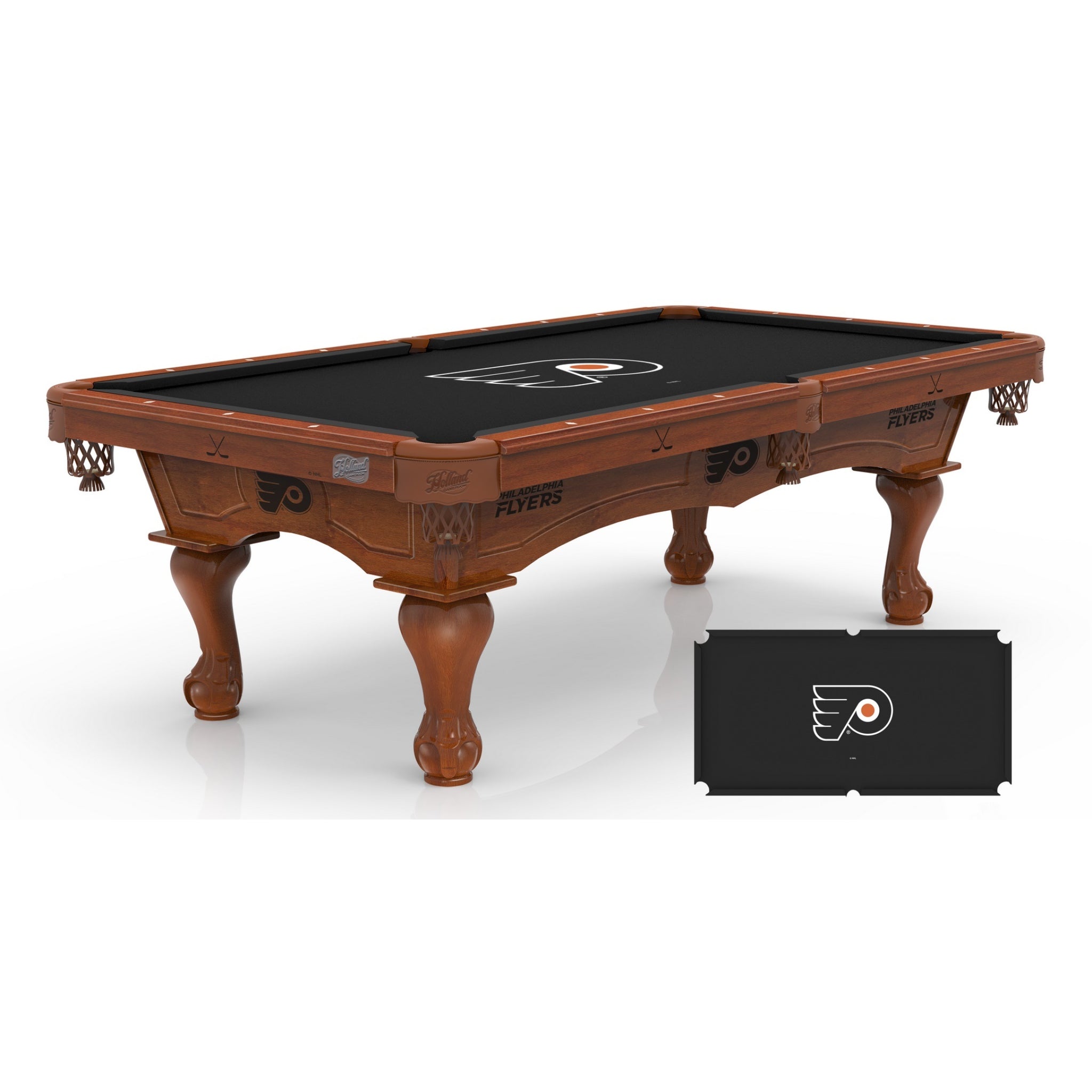 Holland Bar Stool Official Logo Billiard Table - National Hockey League (NHL) Licensed Logos