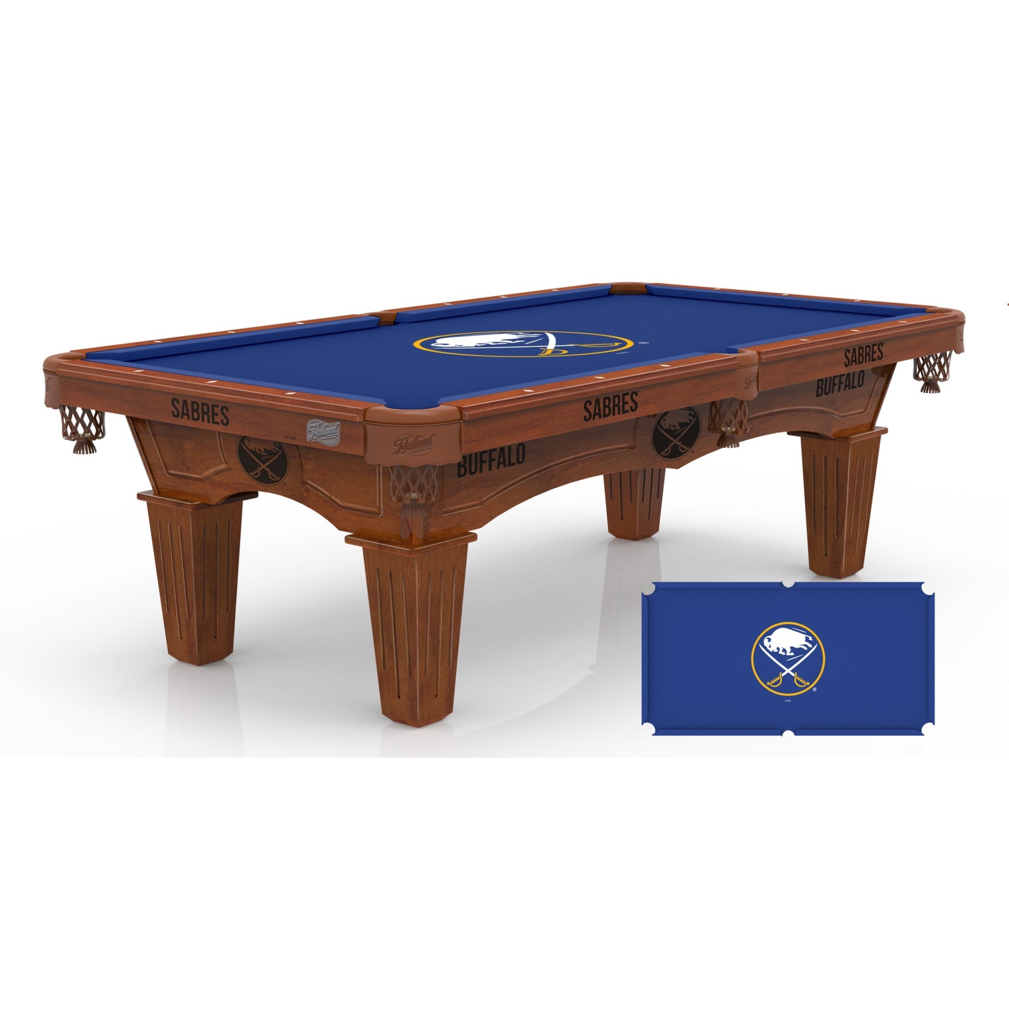 Holland Bar Stool Official Logo Billiard Table - National Hockey League (NHL) Licensed Logos