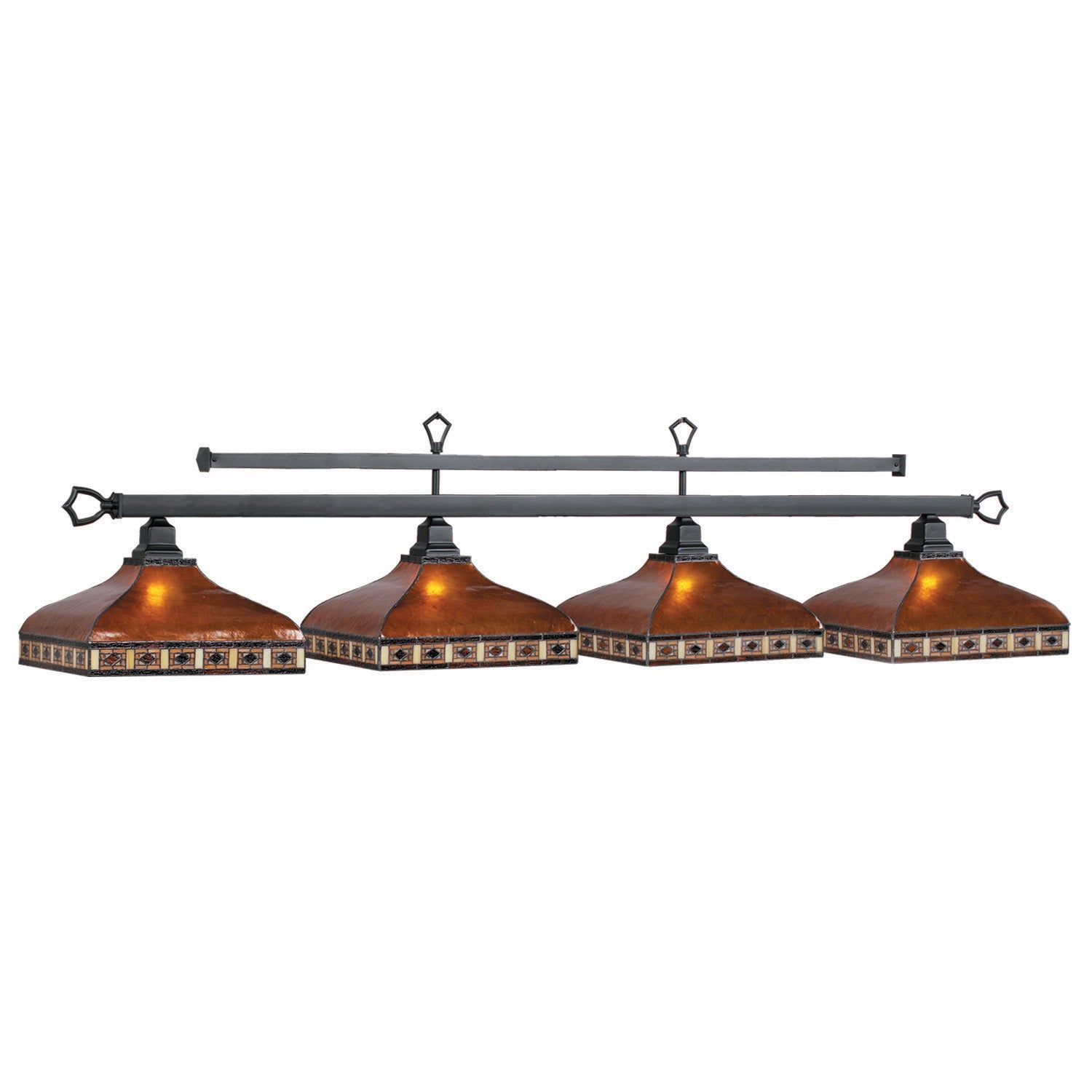Ram Game Room - 4 Shade Billiards Fixture (TAH-B78)
